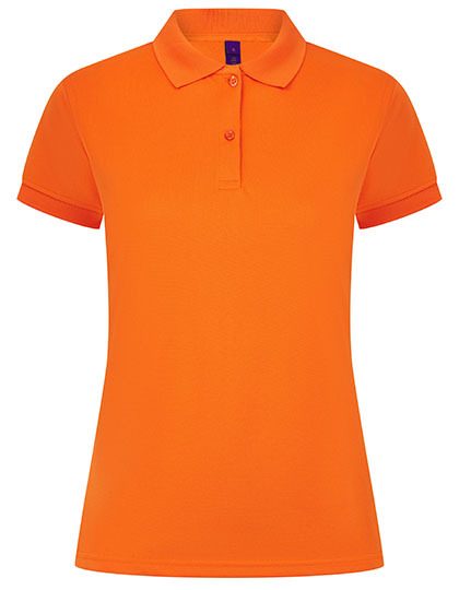Ladies´ Coolplus® Wicking Polo Shirt – Henbury in Bright Orange