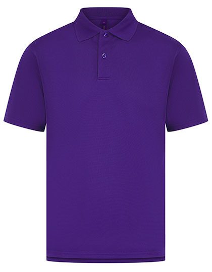 Men´s Coolplus® Wicking Polo Shirt – Henbury in Bright Purple