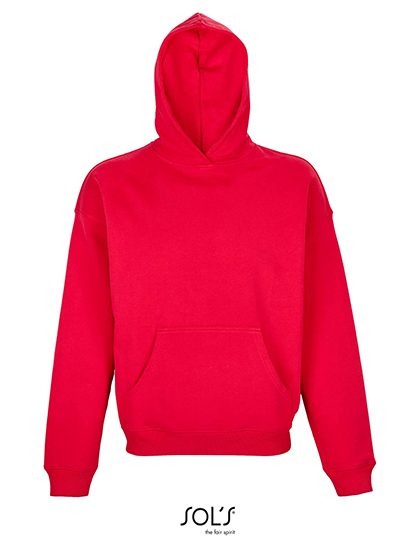 Unisex Connor Oversized Hoodie – SOL´S in Bright Red