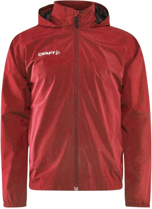 Leichte Herren Regenjacke Evolve Rain Jacket M – Craft Teamwear in Bright Red