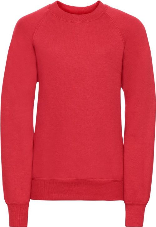 Kinder Raglan Sweater 762B – Russell Athletic in Bright Red