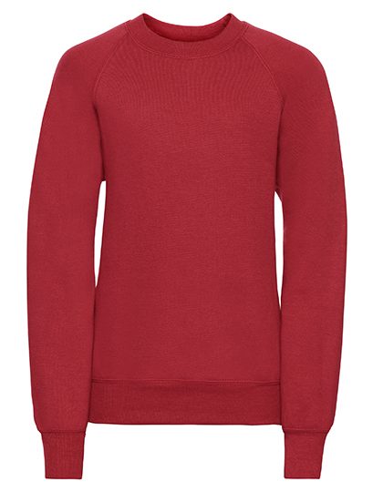 Kids Classic Sweatshirt – Russell Athletic in Bright Red