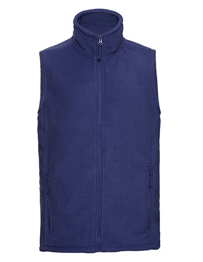 Men´s Outdoor Fleece Gilet – Russell Athletic in Bright Royal