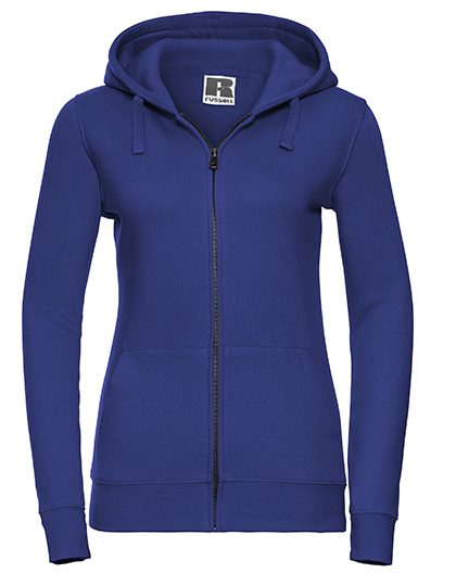 Ladies´ Authentic Zipped Hood Jacket – Russell Athletic in Bright Royal