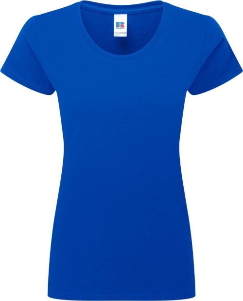 Schweres Damen T-Shirt "Authentic" 180F – Russell Athletic in Bright Royal