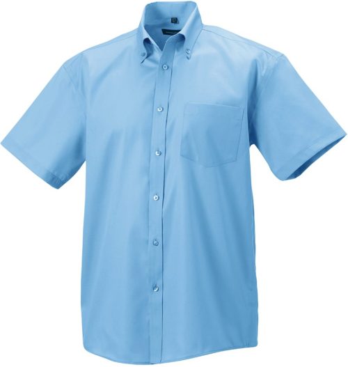 Men's Short Sleeve Ultimate Non-Iron Shirt R-957M-0 – Russell in Bright Sky