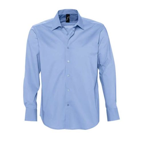 Sol's Brighton - Long Sleeve Stretch Men's Shirt – SOL'S in Bright Sky