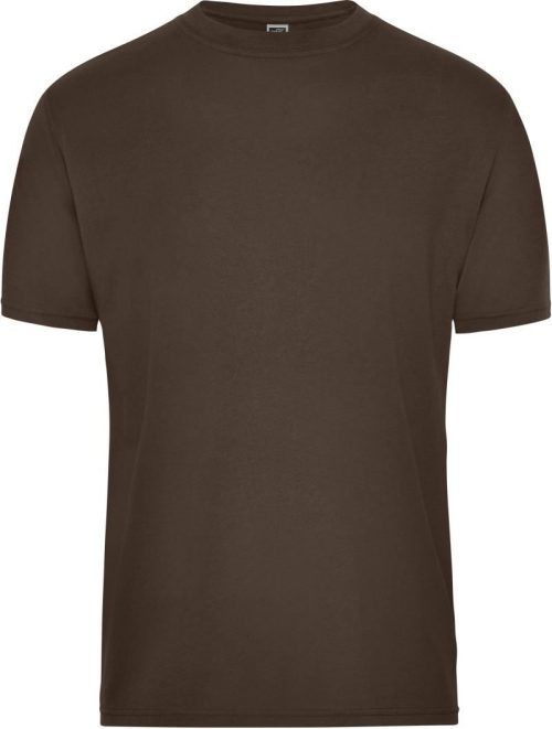 Herren Bio Workwear T-Shirt - Solid JN 1808 – Daiber in Brown