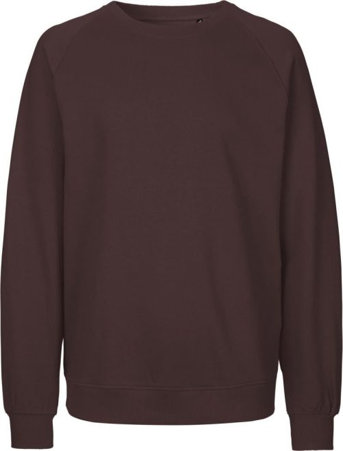 Unisex Bio Raglan Sweater O 63001 – Neutral in Brown