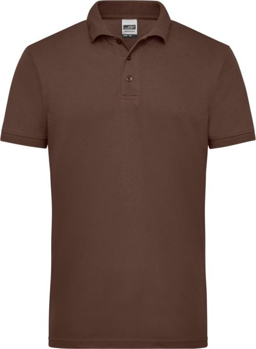 Herren Workwear Piqué Polo JN 830 – Daiber in Brown