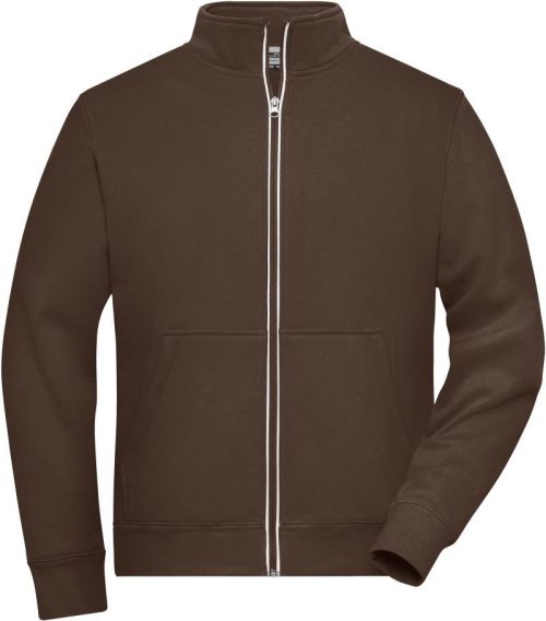 Herren Doubleface Work Jacket - Solid JN 1810 – Daiber in Brown