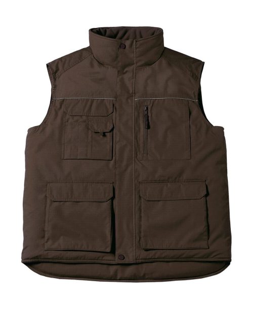 Expert Pro Workwear Bodywarmer JUC40 – B&C Pro in Brown