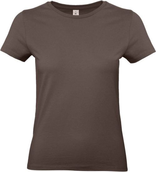 Schweres Damen T-Shirt #E190 /women – B&C in Brown