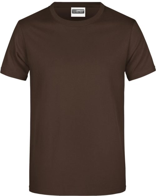 Schweres Herren T-Shirt JN 790 – Daiber in Brown
