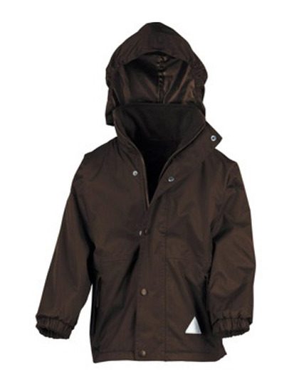 Youth Stormdri 6000 Recycled Coat – Result Recycled in Brown/Brown