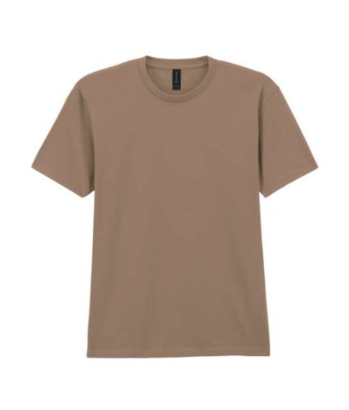Softstyle™ Midweight Adult T-Shirt – Gildan in Brown Savana