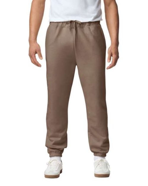 Softstyle™ Midweight Adult Pocket Sweatpants – Gildan in Brown Savana
