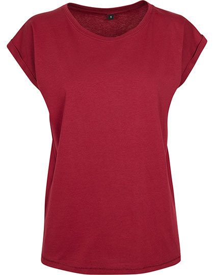 Damen T-Shirt BY 021 – Build your Brand in Burgundy