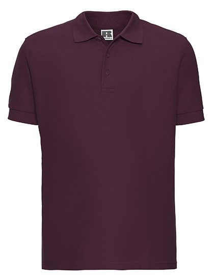 Men´s Ultimate Cotton Polo – Russell Athletic in Burgundy
