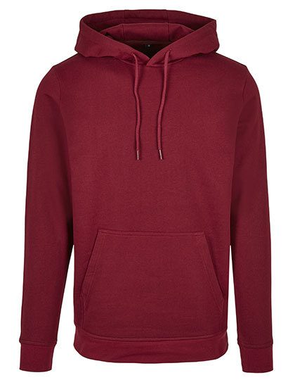 Basic Hoody – Build Your Brand Basic in Burgundy