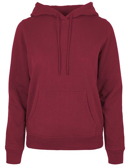 Ladies´ Basic Hoody – Build Your Brand Basic in Burgundy
