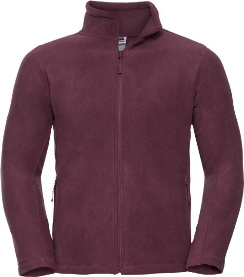 Fleece Jacke 870M – Russell Athletic in Burgundy