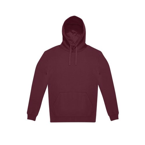Kapuzen-Sweatshirt ID.223 WG008 – B&C in Burgundy