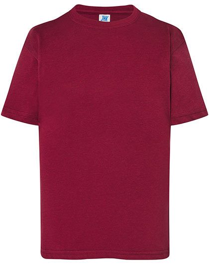 Kids´ T-Shirt – JHK in Burgundy