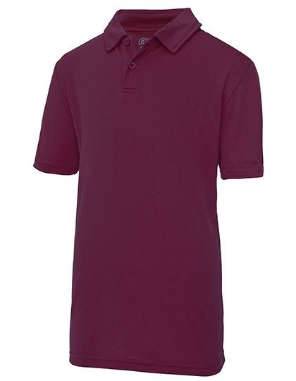Kids´ Cool Polo – Just Cool in Burgundy