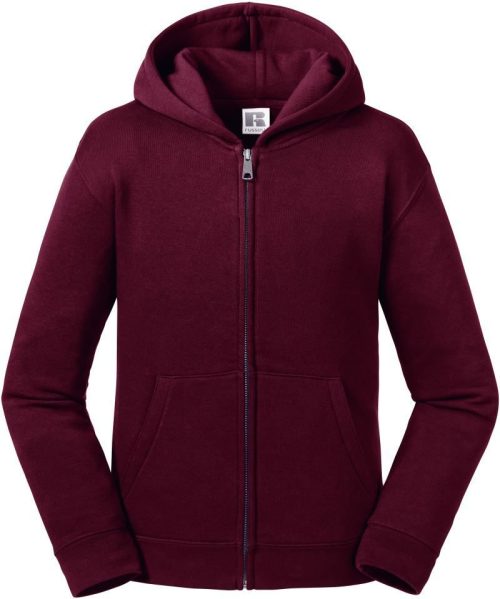 Kinder Kapuzen Sweatjacke "Authentic" 266B – Russell Athletic in Burgundy