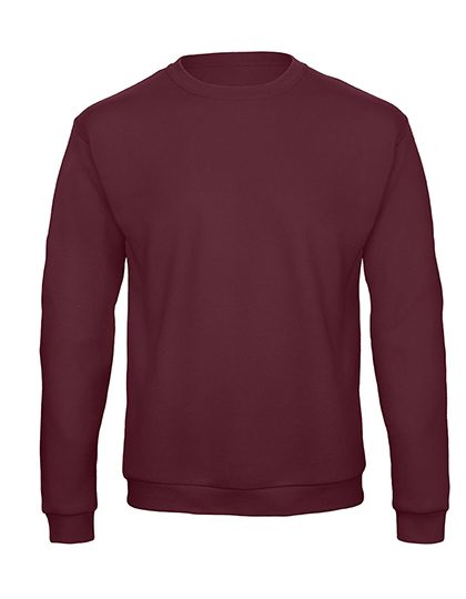 ID.202 50/50 Sweatshirt – B&C BE INSPIRED in Burgundy