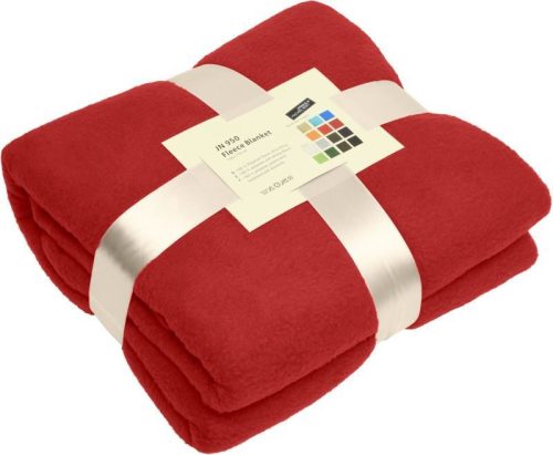 Fleece Decke JN 950 – Daiber in Burgundy