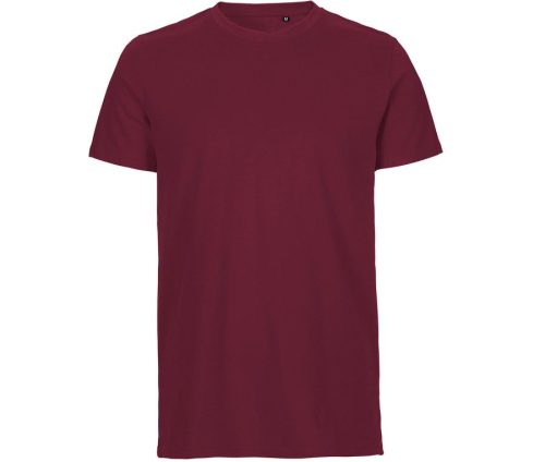 Unisex Tiger Cotton T-Shirt T61001 – Tiger in Burgundy