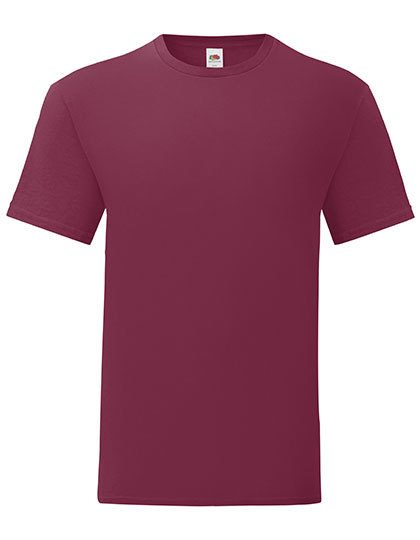 Iconic T – Fruit of the Loom in Burgundy