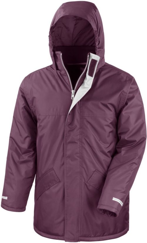 Winter Parka "Channel" R 207X – Result in Burgundy