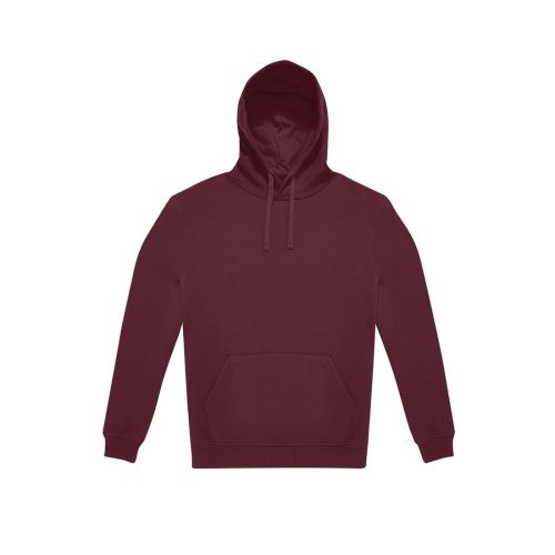 Kapuzen-Sweatshirt ID.333 Unisex WG005 – B&C in Burgundy