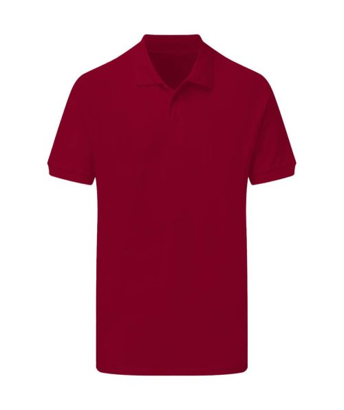 Cotton Polo Men SG50 – SG Originals in Burgundy