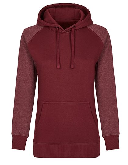 my mate - Ladies´ Hoody – Miners mate in Burgundy/Heather Burgundy