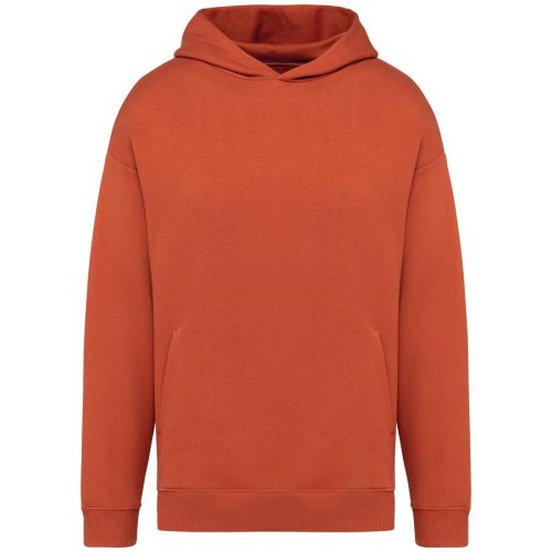 Unisex Oversized Hooded Sweatshirt – Native Spirit in Burnt Brick
