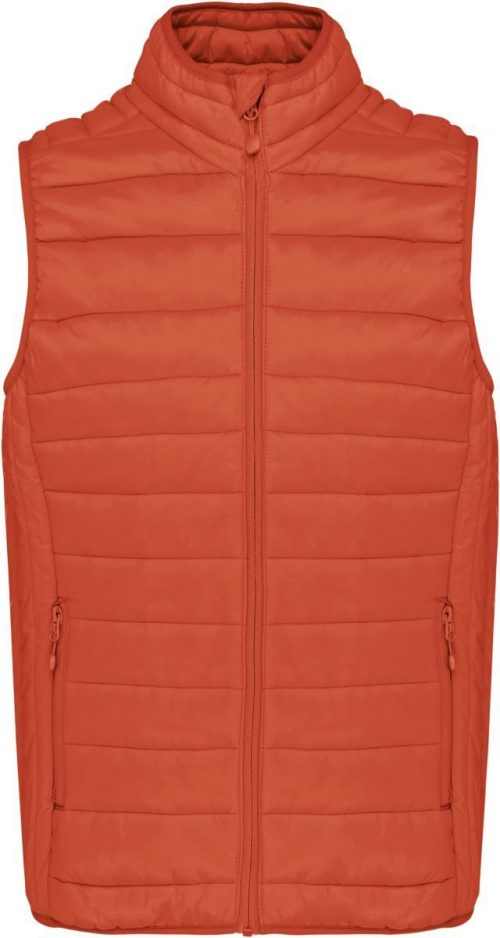 Leichter Herren Bodywarmer K 6113 – Kariban in Burnt Ochre