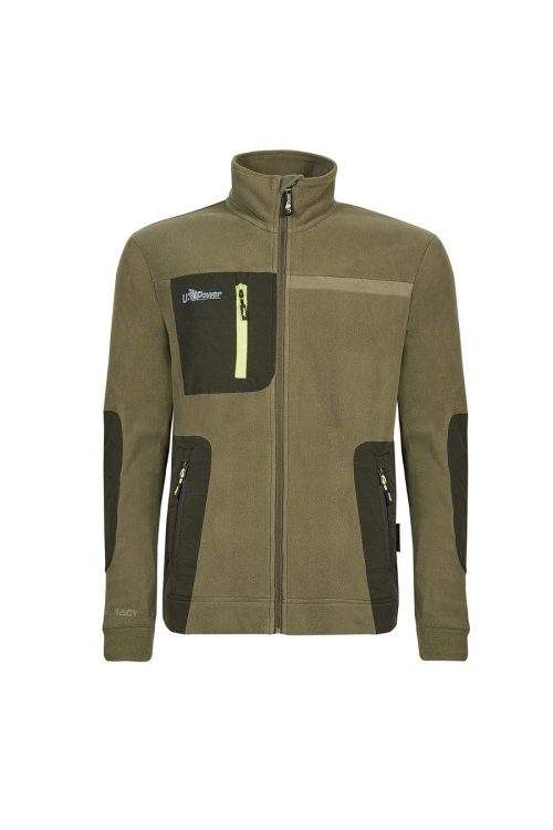 Sweatshirt mit Reißverschluss Venus FU225 – U-Power in Burnt Olive