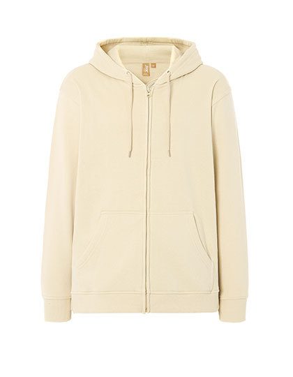 Unisex Hooded Full Zip Sweat Fuji – JHK in Buttercream