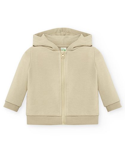 Baby Hooded Sweatshirt – JHK in Buttercream