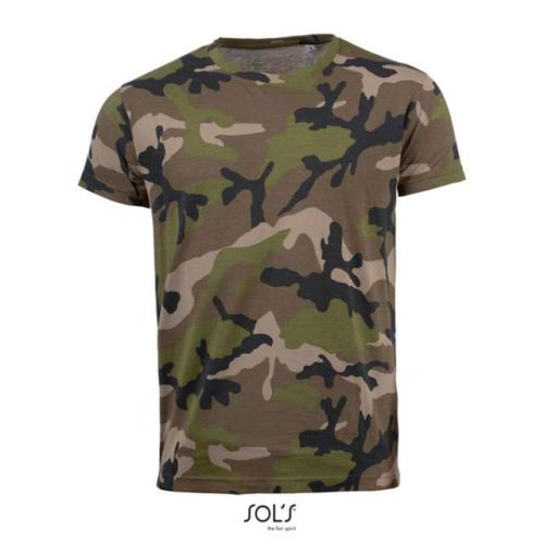 Sol's Camo Men - Round Collar T-Shirt – SOL'S in Camo