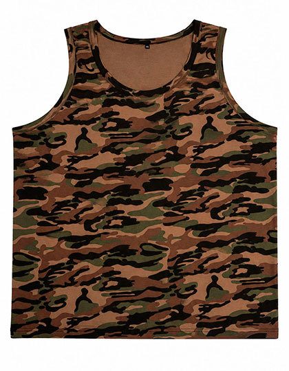 Unisex Tank Top – Miners mate supersize in Camouflage