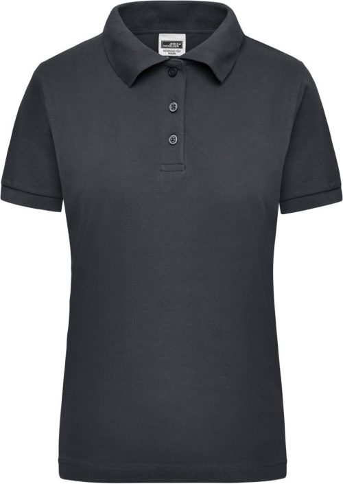 Schweres Damen Workwear Piqué Polo JN 803 – Daiber in Carbon