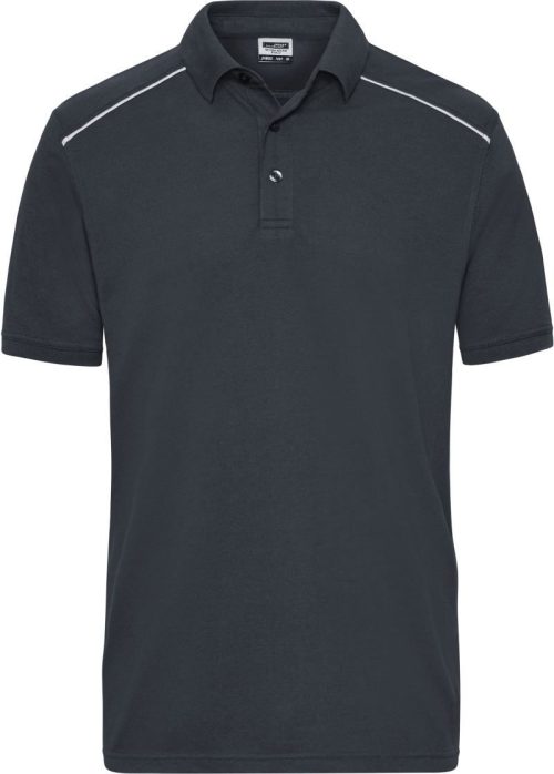 Herren Piqué Workwear Polo "Solid" JN 892 – Daiber in Carbon