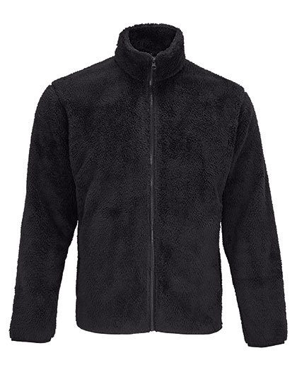 Unisex Fleece Zip Jacket Finch – SOL´S in Carbon Grey