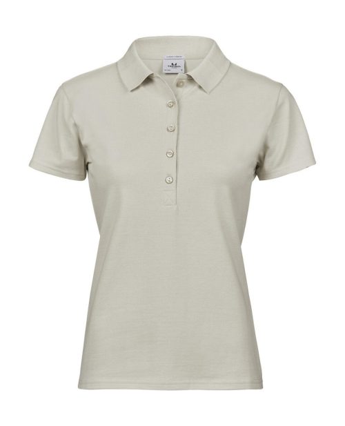 Women´s Luxury Stretch Polo – Tee Jays in Cement