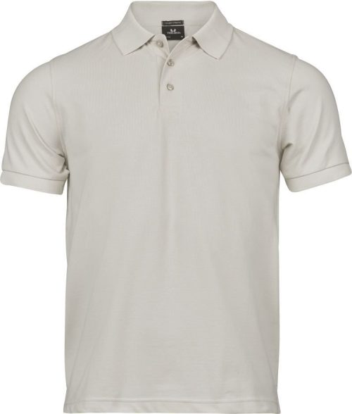 Schweres Herren Luxus Stretch Piqué Polo TJ 1405 – Tee Jays in Cement